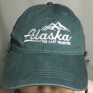 Alaska the last frontier Blue dad hat
